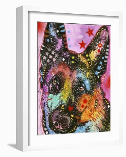 Belgian Sheepdog-Dean Russo-Framed Giclee Print