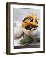 Belgian Speciality: Mussels with Chips-Eising Studio - Food Photo and Video-Framed Photographic Print