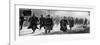 Belgian Troops Nearing the Scene of Battle, First World War, 1914-null-Framed Giclee Print