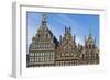 Belgium, Antwerp. Grotemarkt buildings-Walter Bibikow-Framed Photographic Print