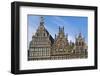 Belgium, Antwerp. Grotemarkt buildings-Walter Bibikow-Framed Photographic Print