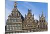 Belgium, Antwerp. Grotemarkt buildings-Walter Bibikow-Mounted Photographic Print