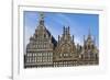 Belgium, Antwerp. Grotemarkt buildings-Walter Bibikow-Framed Photographic Print