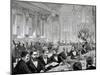 Belgium. Banquet. Town Hall of Brussels, 1888-null-Mounted Giclee Print