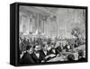 Belgium. Banquet. Town Hall of Brussels, 1888-null-Framed Stretched Canvas