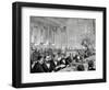 Belgium. Banquet. Town Hall of Brussels, 1888-null-Framed Giclee Print