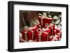 Belgium, Bruges. Gift shop, wrapped presents-Walter Bibikow-Framed Photographic Print