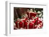 Belgium, Bruges. Gift shop, wrapped presents-Walter Bibikow-Framed Photographic Print