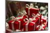 Belgium, Bruges. Gift shop, wrapped presents-Walter Bibikow-Mounted Photographic Print