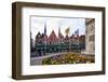 Belgium, Brugge, Market Square-Hollice Looney-Framed Photographic Print