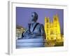 Belgium, Brussels, Cathedral Saint Michel Et Gudule, Bust-Rainer Mirau-Framed Photographic Print
