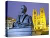 Belgium, Brussels, Cathedral Saint Michel Et Gudule, Bust-Rainer Mirau-Stretched Canvas