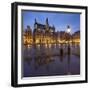 Belgium, Brussels, Grand-Place, Grote Markt, Evening-Rainer Mirau-Framed Photographic Print