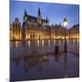 Belgium, Brussels, Grand-Place, Grote Markt, Evening-Rainer Mirau-Mounted Photographic Print