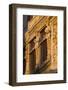 Belgium, Brussels. Grand Place, Guild Hall detail-Walter Bibikow-Framed Photographic Print