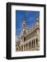 Belgium, Brussels. Grand Place, Maison du Roi-Walter Bibikow-Framed Photographic Print