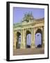 Belgium, Brussels, Triumphal Curve, Cheering Park-Rainer Mirau-Framed Photographic Print