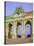 Belgium, Brussels, Triumphal Curve, Cheering Park-Rainer Mirau-Stretched Canvas