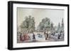 Belgium, Brussels, Walking in Park-null-Framed Giclee Print