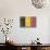 Belgium Country Flag - Barnwood Painting-Lantern Press-Art Print displayed on a wall