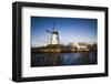 Belgium, Damme. Old wind mill-Walter Bibikow-Framed Photographic Print