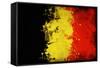 Belgium Flag-igor stevanovic-Framed Stretched Canvas