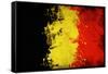 Belgium Flag-igor stevanovic-Framed Stretched Canvas