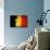 Belgium Flag-igor stevanovic-Art Print displayed on a wall