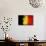 Belgium Flag-igor stevanovic-Art Print displayed on a wall