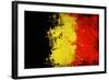 Belgium Flag-igor stevanovic-Framed Art Print