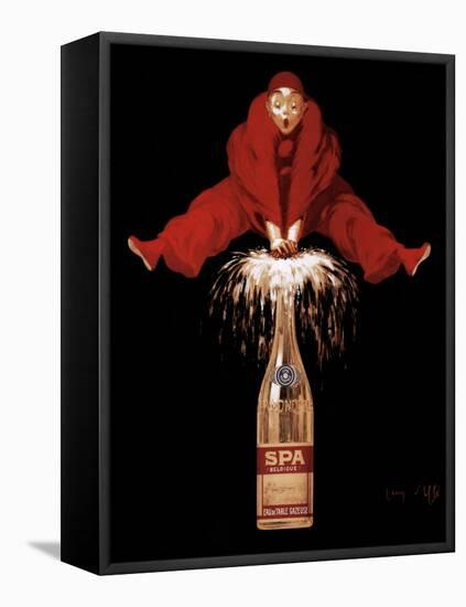 Belgium Liquor Red Man-null-Framed Stretched Canvas