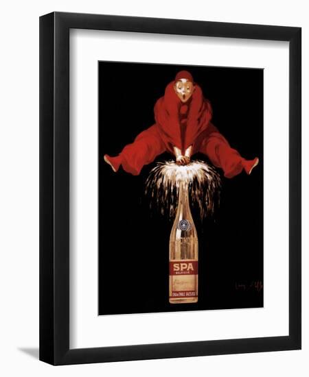 Belgium Liquor Red Man-null-Framed Premium Giclee Print