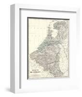 Belgium, Netherlands, c.1861-Alexander Keith Johnston-Framed Art Print