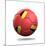 Belgium Soccer Ball-pling-Mounted Premium Giclee Print