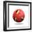 Belgium Soccer Ball-pling-Framed Art Print