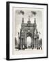 Belgium: the Memorial Arch of Triumph at Brussels, 1880 1881-null-Framed Giclee Print