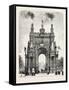 Belgium: the Memorial Arch of Triumph at Brussels, 1880 1881-null-Framed Stretched Canvas