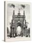 Belgium: the Memorial Arch of Triumph at Brussels, 1880 1881-null-Stretched Canvas