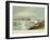 Belgrade at the Confluence of the Sava and Danube Rivers-null-Framed Giclee Print