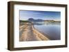 Belgrano Lake (Lago Belgrano) with Andes Mountain Range Backdrop, Argentina-Matthew Williams-Ellis-Framed Photographic Print