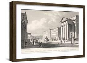 Belgrave Chapel and West Side of Belgrave Square-Thomas Hosmer Shepherd-Framed Giclee Print