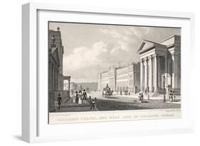 Belgrave Chapel and West Side of Belgrave Square-Thomas Hosmer Shepherd-Framed Giclee Print