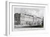 Belgrave Square, Belgravia, London, 1828-S Lacey-Framed Giclee Print