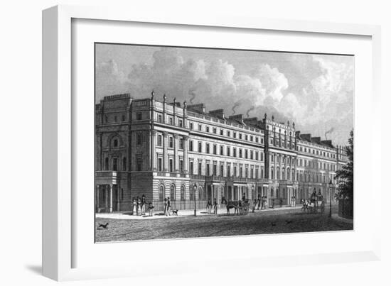 Belgrave Square-Thomas H Shepherd-Framed Art Print