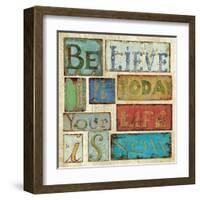 Believe and Hope I-Daphne Brissonnet-Framed Art Print