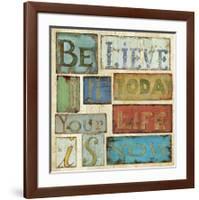 Believe and Hope I-Daphne Brissonnet-Framed Giclee Print