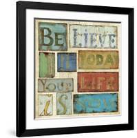 Believe and Hope I-Daphne Brissonnet-Framed Giclee Print