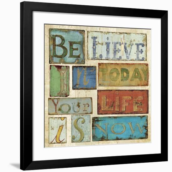 Believe and Hope I-Daphne Brissonnet-Framed Giclee Print