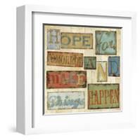 Believe and Hope II-Daphne Brissonnet-Framed Giclee Print