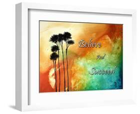 Believe and Succeed-Megan Aroon Duncanson-Framed Art Print